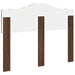 Tăblie cap cu headboard Stejar închis 135 cm Lemn compozit - WALTI WALTI