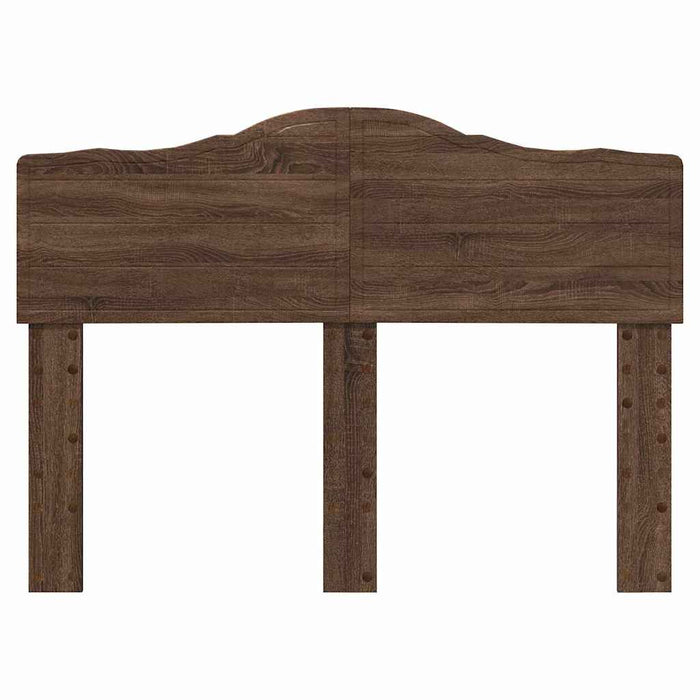 Tăblie cap cu headboard Stejar închis 135 cm Lemn compozit - WALTI WALTI