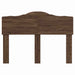 Tăblie cap cu headboard Stejar închis 135 cm Lemn compozit - WALTI WALTI