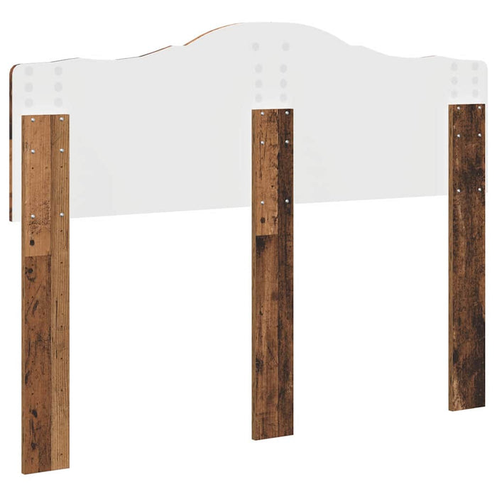 Tăblie cap cu headboard Lemn Vechi 135 cm Lemn compozit - WALTI WALTI