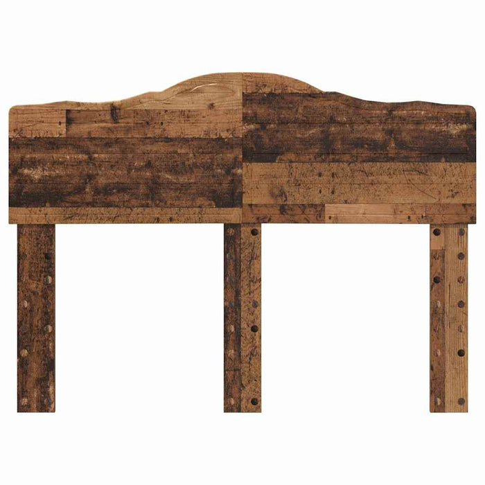 Tăblie cap cu headboard Lemn Vechi 135 cm Lemn compozit - WALTI WALTI