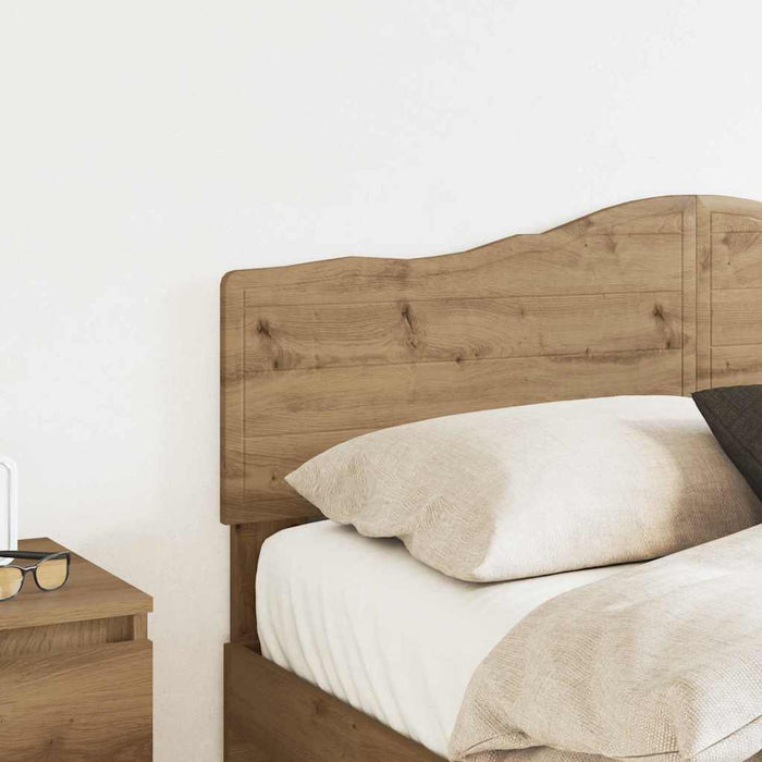 Tăblie cap cu headboard Stejar Artizanal 135 cm Lemn compozit - WALTI WALTI