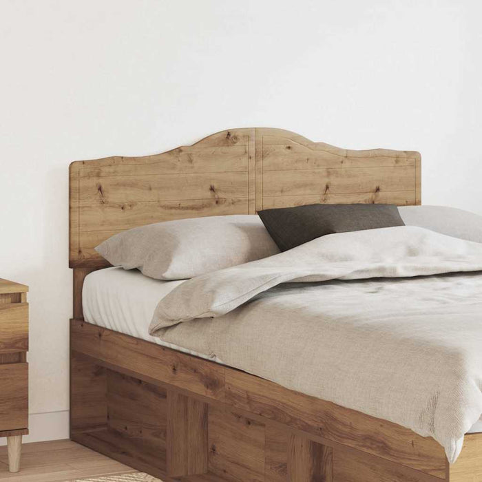 Tăblie cap cu headboard Stejar Artizanal 135 cm Lemn compozit - WALTI WALTI