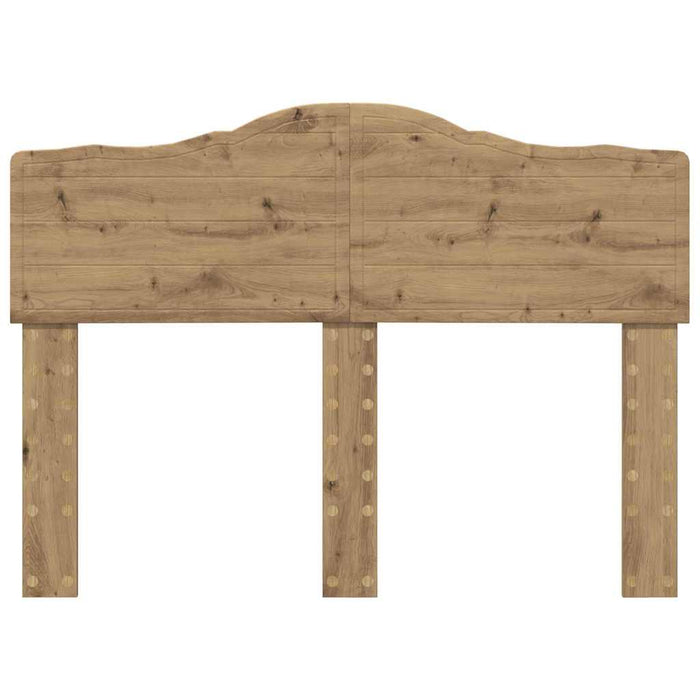 Tăblie cap cu headboard Stejar Artizanal 135 cm Lemn compozit - WALTI WALTI