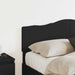 Tăblie cap cu headboard Stejar Negru 120 cm Lemn compozit - WALTI WALTI
