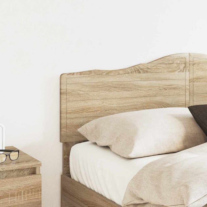 Tăblie cap cu headboard Stejar Sonoma 120 cm Lemn compozit - WALTI WALTI