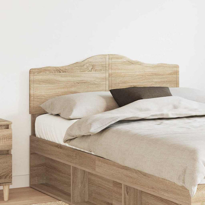 Tăblie cap cu headboard Stejar Sonoma 120 cm Lemn compozit - WALTI WALTI