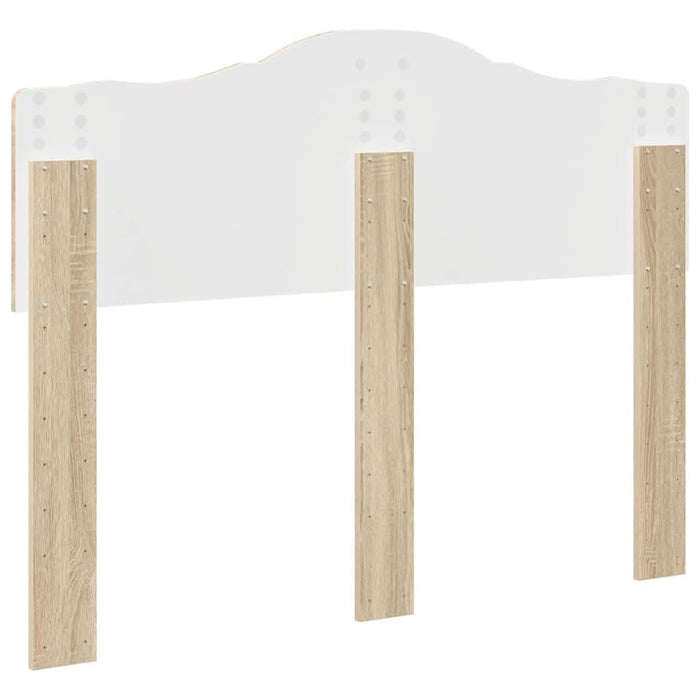 Tăblie cap cu headboard Stejar Sonoma 120 cm Lemn compozit - WALTI WALTI