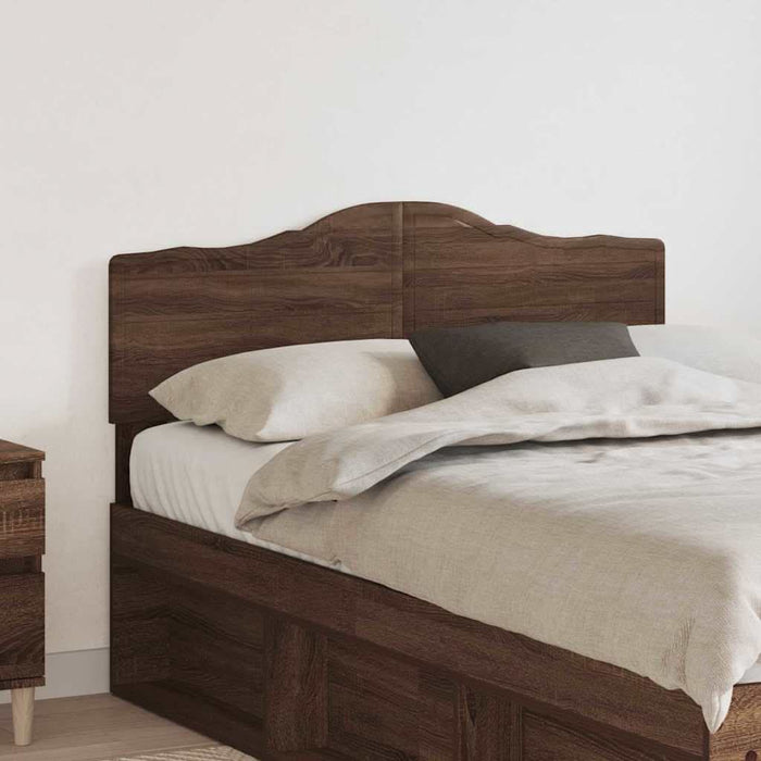 Tăblie cap cu headboard Stejar închis 120 cm Lemn compozit - WALTI WALTI