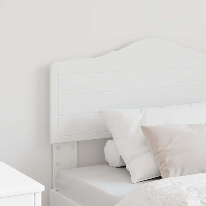 Tăblie cap cu headboard Alb 100 cm Lemn compozit - WALTI WALTI