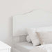 Tăblie cap cu headboard Alb 100 cm Lemn compozit - WALTI WALTI