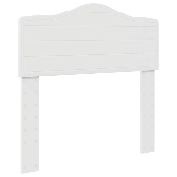 Tăblie cap cu headboard Alb 100 cm Lemn compozit - WALTI WALTI