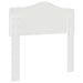 Tăblie cap cu headboard Alb 100 cm Lemn compozit - WALTI WALTI
