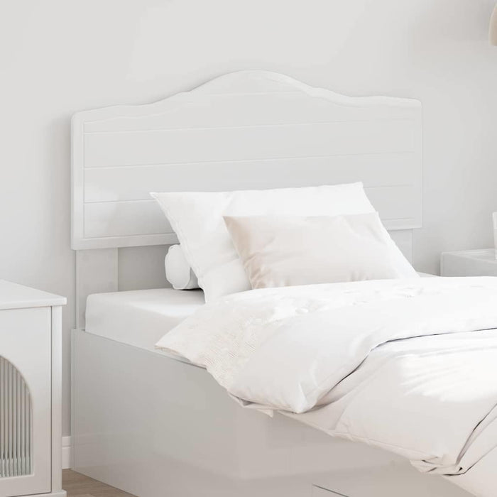 Tăblie cap cu headboard Alb Lucios 100 cm Lemn compozit - WALTI WALTI