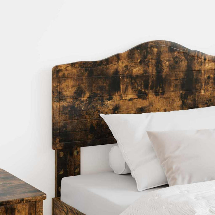 Tăblie cap cu headboard Stejar fumuriu 100 cm Lemn compozit - WALTI WALTI