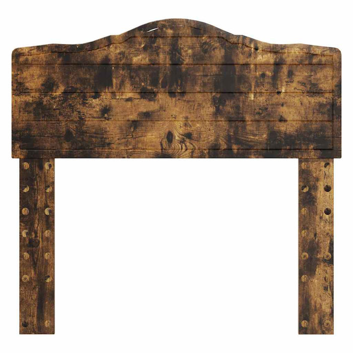 Tăblie cap cu headboard Stejar fumuriu 100 cm Lemn compozit - WALTI WALTI