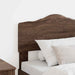 Tăblie cap cu headboard Stejar închis 100 cm Lemn compozit - WALTI WALTI