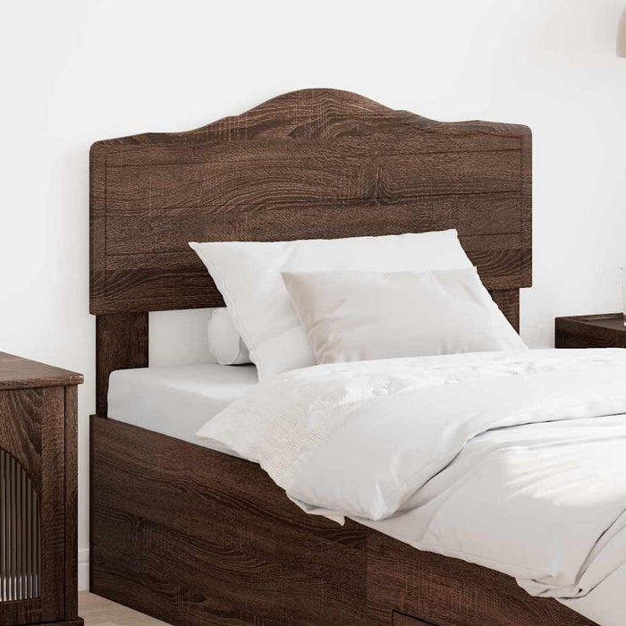 Tăblie cap cu headboard Stejar închis 100 cm Lemn compozit - WALTI WALTI