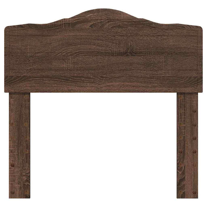 Tăblie cap cu headboard Stejar închis 100 cm Lemn compozit - WALTI WALTI