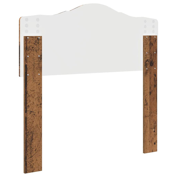 Tăblie cap cu headboard Lemn Vechi 100 cm Lemn compozit - WALTI WALTI