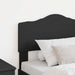 Tăblie cap cu headboard Stejar Negru 90 cm Lemn compozit - WALTI WALTI