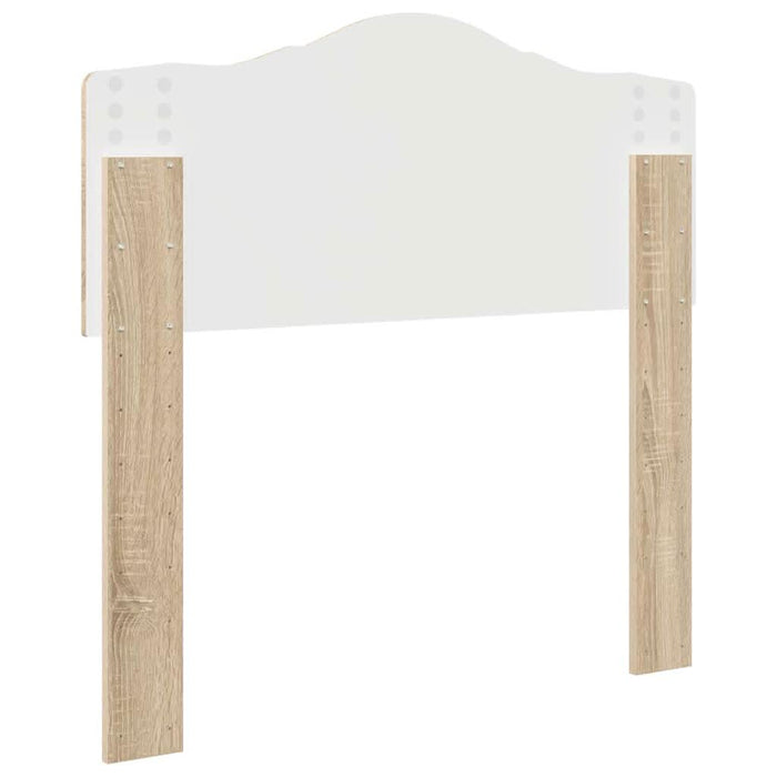 Tăblie cap cu headboard Stejar Sonoma 90 cm Lemn compozit - WALTI WALTI
