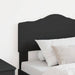 Tăblie cap cu headboard Stejar Negru 80 cm Lemn compozit - WALTI WALTI