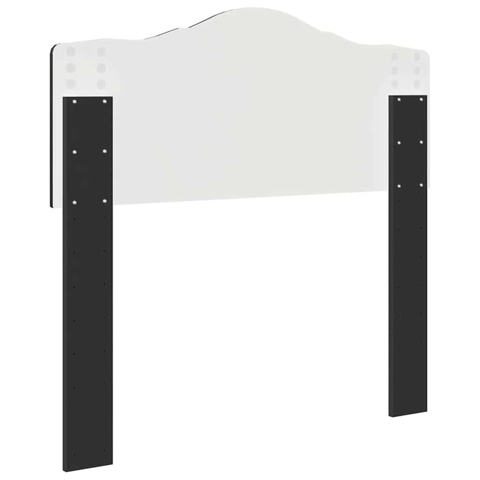 Tăblie cap cu headboard Stejar Negru 80 cm Lemn compozit - WALTI WALTI