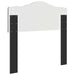 Tăblie cap cu headboard Stejar Negru 80 cm Lemn compozit - WALTI WALTI