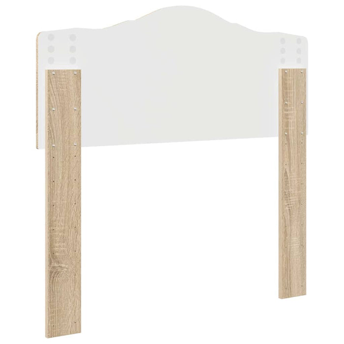 Tăblie cap cu headboard Stejar Sonoma 80 cm Lemn compozit - WALTI WALTI