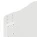 Tăblie cap cu headboard Alb Lucios 80 cm Lemn compozit - WALTI WALTI