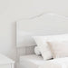 Tăblie cap cu headboard Alb Lucios 80 cm Lemn compozit - WALTI WALTI