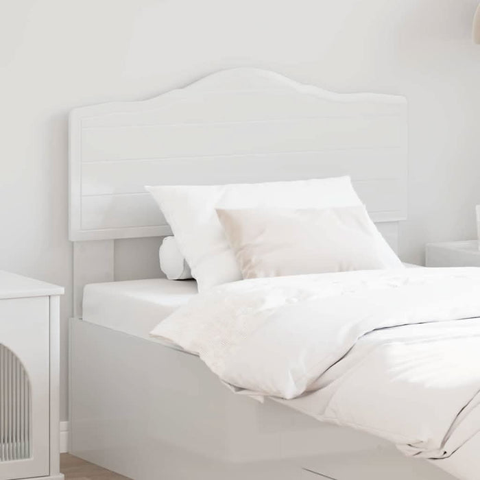 Tăblie cap cu headboard Alb Lucios 80 cm Lemn compozit - WALTI WALTI