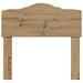 Tăblie cap cu headboard Stejar Artizanal 80 cm Lemn compozit - WALTI WALTI