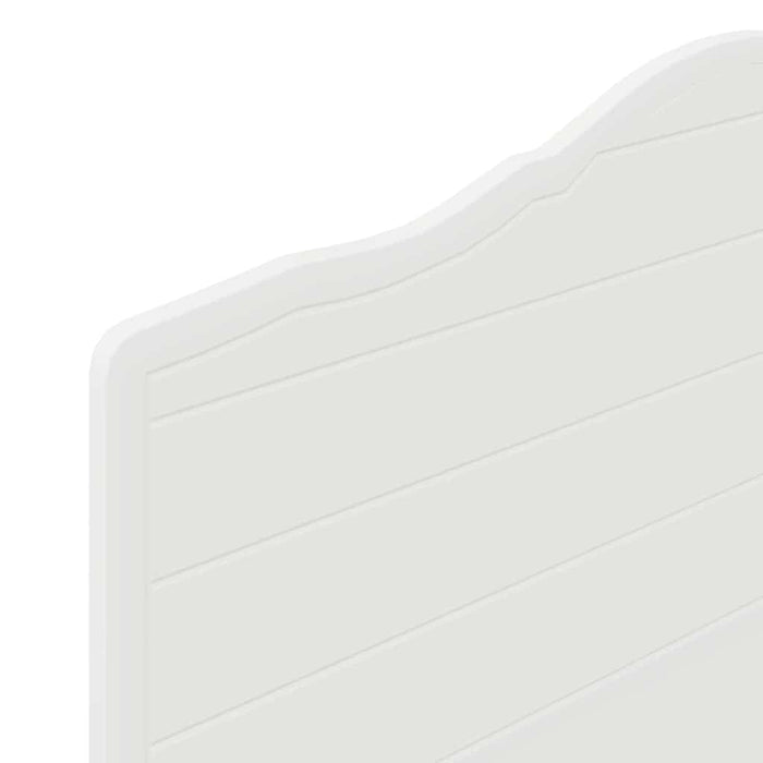 Tăblie cap cu headboard Alb 75 cm Lemn compozit - WALTI WALTI