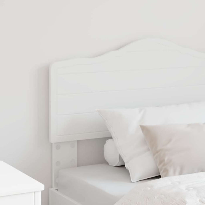 Tăblie cap cu headboard Alb 75 cm Lemn compozit - WALTI WALTI