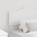 Tăblie cap cu headboard Alb 75 cm Lemn compozit - WALTI WALTI