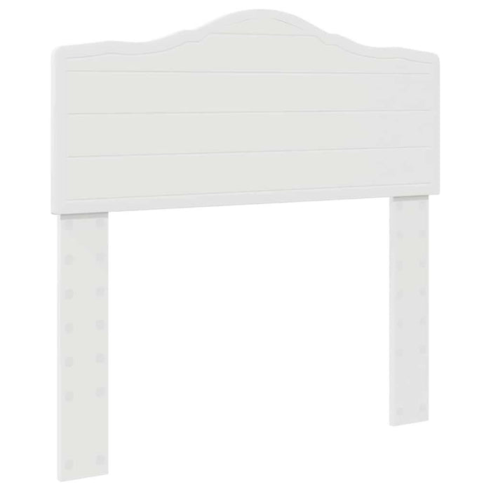 Tăblie cap cu headboard Alb 75 cm Lemn compozit - WALTI WALTI