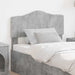 Tăblie cap cu headboard Gri din beton 75 cm Lemn compozit - WALTI WALTI
