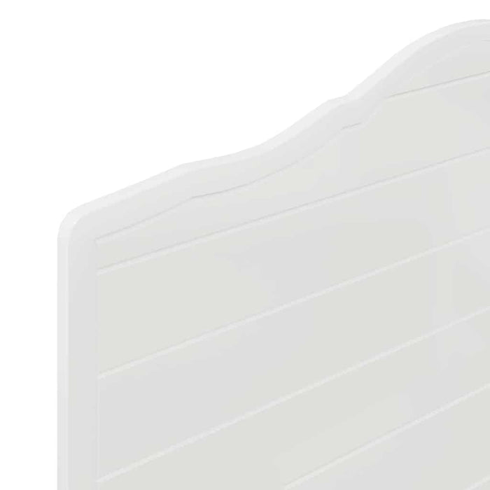Tăblie cap cu headboard Alb Lucios 75 cm Lemn compozit - WALTI WALTI