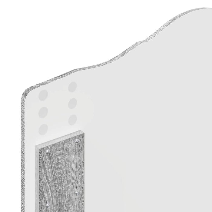 Tăblie cap cu headboard Gri Sonoma 75 cm Lemn compozit - WALTI WALTI