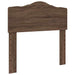 Tăblie cap cu headboard Stejar închis 75 cm Lemn compozit - WALTI WALTI