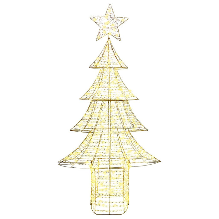 Brad de Crăciun cu 240 LED Alb cald 181 cm PET - WALTI WALTI