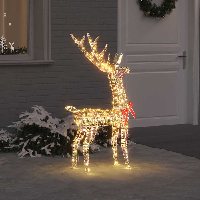 Ren 3D 140 LED-uri Alb cald 128 cm PET WALTI