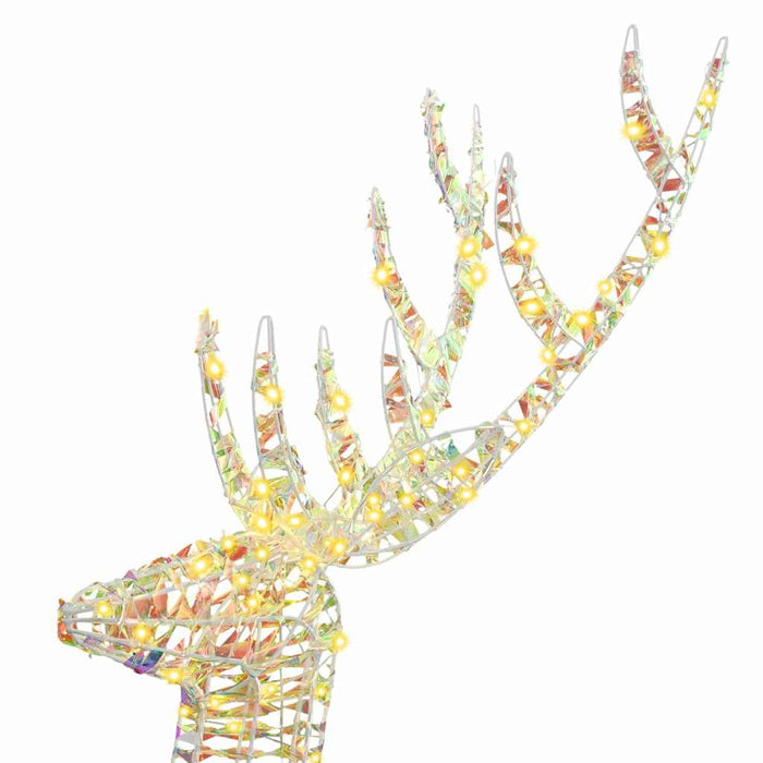 Ren 3D 250 LED-uri Alb cald 96 x 40 x 180 cm PET - WALTI WALTI