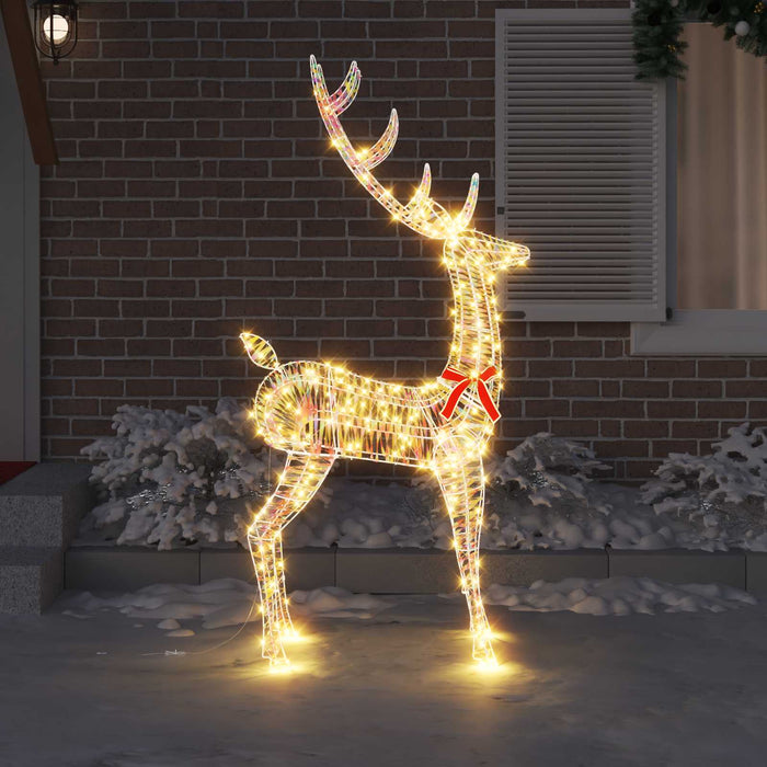 Ren 3D 250 LED-uri Alb cald 96 x 40 x 180 cm PET - WALTI WALTI