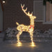 Ren 3D 250 LED-uri Alb cald 96 x 40 x 180 cm PET - WALTI WALTI