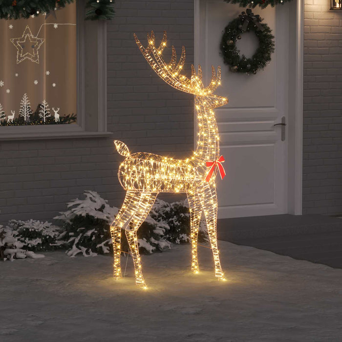 Ren 3D 250 LED-uri Alb cald 96 x 40 x 180 cm PET WALTI
