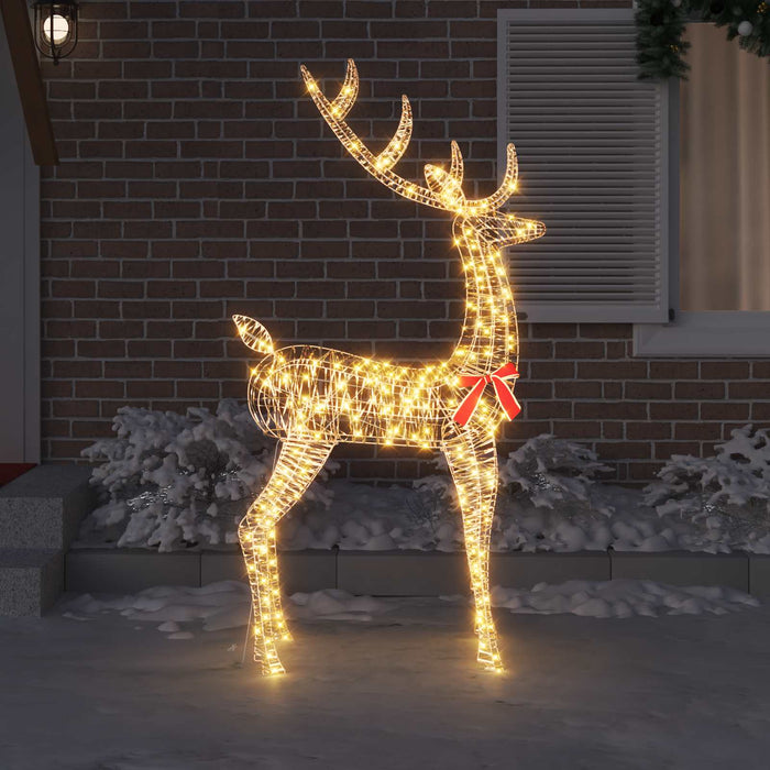 Ren 3D 250 LED-uri Alb cald 96 x 40 x 180 cm PET WALTI