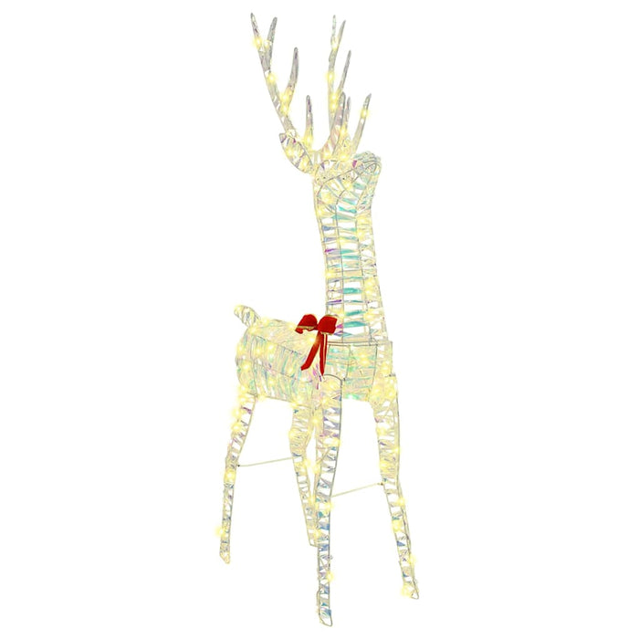 Sanie cu ren Alb cald 120 cm 55 cm PET - WALTI WALTI